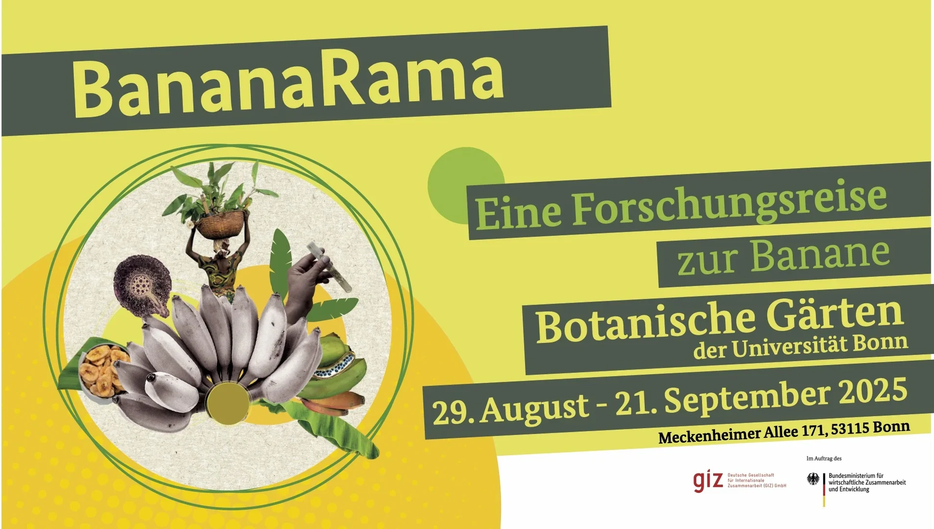 Ausstellungsflyer BananaRama