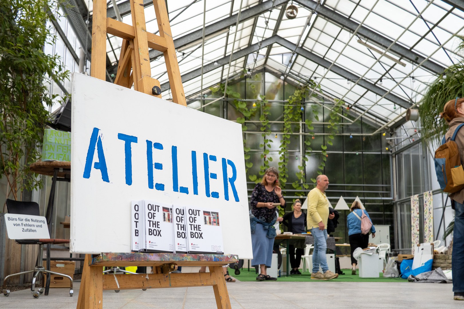 Bonn-Oxford Art Xchange (BOX) 2023 - Atelier im Mittelmeerhaus