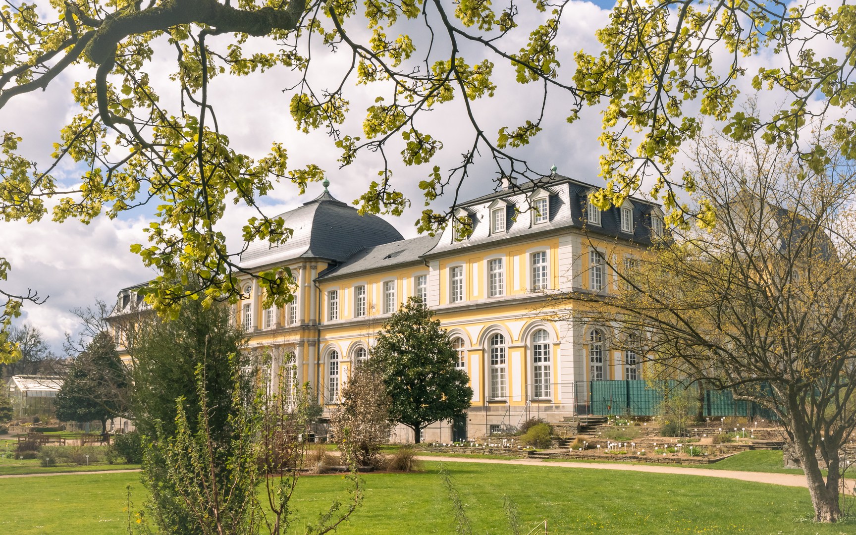 Frühling im Botanischen Garten am Poppelsdorfer Schloss