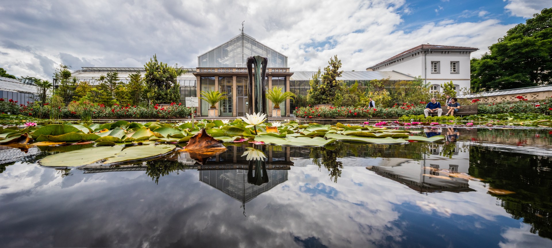 Gewächshäuser im Botanischen Garten am Poppelsdorfer Schloss